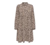 JDY Abito camicia 'JDYPiper' beige / broccato / nero Donna JDY 40 beige / broccato / nero