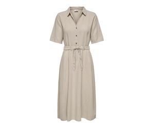 JDY Abito camicia 'JDYSay' stucco Donna - Abbigliamento - Taglie comode - Abiti - Abiti camicia JDY 36