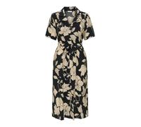 JDY Abito camicia 'JDYTroya' beige chiaro / nero Donna JDY 42 beige chiaro / nero