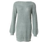JdY Whitney Megan L/S Boat Dress Knt Noos Vestito Lavorato a Maglia, Abyss/Dettaglio: w Black Ply, L Donna