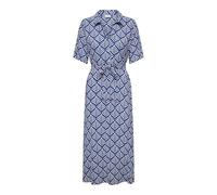 JDY Abito camicia 'JDYStarr' blu scuro / bianco, Taglia 36