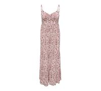 JDY - Vestito lungo con spalline sottili rosa con stampa cachemire-Rosso L