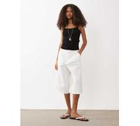 JDY - Bermuda sartoriali bianchi-Bianco XS