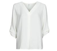JDY Camicetta JDYDIVYA 3/4 TOP WVN in Bianco IT 42