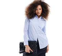 JDY - Camicia a maniche lunghe azzurra-Blu 34