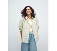 JDY - Camicia ampia verde a righe M