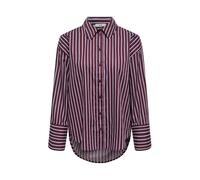 JDY Camicia classica a righe in cotone JDY rosso