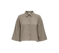 JDY Camicia da donna 'JDYTHEIS' talpa Donna JDY M talpa
