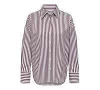 JDY Camicia da donna 'JDYVesper' lilla scuro / bianco Donna JDY XS lilla scuro / bianco