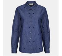 JDY Camicia JDYLOVE L/S EMBR SHIRT in Blu EU L