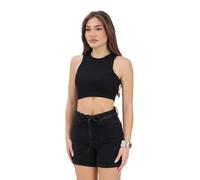 JDY Canotta Crop Nera da Donna M