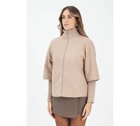 JDY Cappotti Donna Beige Cappotto corto beige da donna Autunno inverno 2025/26