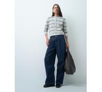 JDY Giacchetta 'JDYChloe' cioccolato / grigio sfumato Donna - Abbigliamento - Taglie comode - Pullover e cardigan - Cardigan JDY S