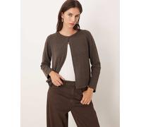 JDY - Cardigan marrone con singolo bottone M