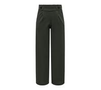JDY Pantaloni con pieghe 'JDYGeggo' verde scuro, Taglia 38