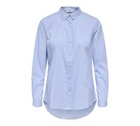 JDY Camicia da donna blu chiaro / bianco, Taglia S