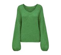 JdY Dinea L/S Maglione Reversibile Knt, Verde Acceso, L