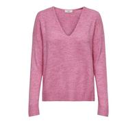 JdY elanora L/S Maglione con Scollo a V. Knt Noos Lavorato a Maglia, Rosa 2, XS Donna