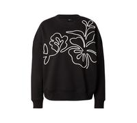 JDY Felpa 'JDYCanoa' nero / bianco Donna JDY XL nero / bianco