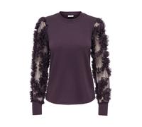 JDY Felpa 'JDYFAIRVIEW' mora Donna - Abbigliamento - Taglie comode - Felpe JDY S