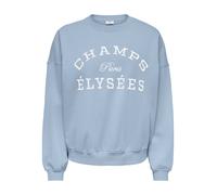 JDY Felpa 'JDYMesa' blu chiaro / bianco Donna JDY L