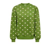 JDY Felpa 'JDYTENA' verde / bianco Donna JDY S