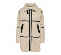 JDY Giacca di mezza stagione beige / nero Donna JDY M beige / nero