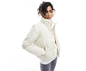 JDY - Giacca imbottita color crema-Bianco S