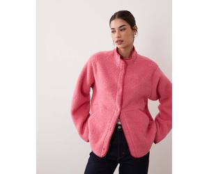 JDY - Giacca teddy rosa 38