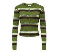JDY Giacchetta 'JDY Emmie' verde / nero / bianco Donna - Abbigliamento - Taglie comode - Pullover e cardigan - Cardigan JDY M