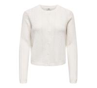 JDY Giacchetta 'JDYApril' bianco Donna - Abbigliamento - Taglie comode - Pullover e cardigan - Cardigan JDY XXL
