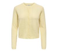 JdY Jdyapril Life L/S O-Neck Cardigan Knt April, Giallo Pastello, S Donna