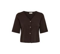 JDY Giacchetta 'JDYAstra' marrone scuro Donna - Abbigliamento - Taglie comode - Pullover e cardigan - Cardigan JDY XXL