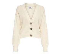 JDY Jdyjusty L/S Cardigan Corto Knt Noos, Maglione Cardigan Donna, Eggnog, XL