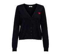 JDY Giacchetta 'JDYKate' rosso / nero Donna - Abbigliamento - Pullover e cardigan - Maglioni - Cardigan JDY M