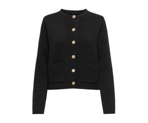 JDY Giacchetta 'JDYKim' nero Donna - Abbigliamento - Taglie comode - Pullover e cardigan - Cardigan JDY L