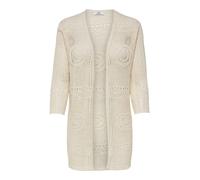 JDY - Copricostume all'uncinetto color panna-Bianco M