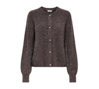 JDY Giacchetta 'JDYLUMI' marrone scuro Donna - Abbigliamento - Taglie comode - Pullover e cardigan - Cardigan JDY M
