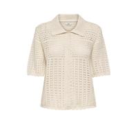 JDY Giacchetta 'JDYRobin' écru Donna - Abbigliamento - Taglie comode - Pullover e cardigan - Cardigan JDY S