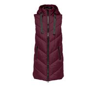 JDY Gilet 'JDYSkylar' bacca / nero Donna - Abbigliamento - Taglie comode - Giacche JDY XL