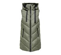 JDY Gilet oliva / nero Donna - Abbigliamento - Taglie comode - Giacche JDY L