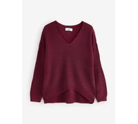 JDY JDY Maglione pullover lavorato a maglione con scollo a V Viola