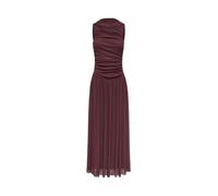 JDY JDY Ruched Sleeveless Maxi Dress With Drop-Waist rosso