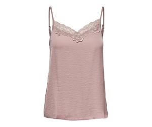 JDY Jdyappa New Lace Singlet Wvn Noos Top Donna