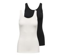 JDY Jdyava Tank Top 2-Pack Jrs Jdy AVA - Canottiera Jrs, Confezione da 2 Donna (Pacco da 2)