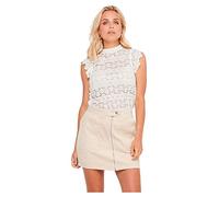 JDY Jdyblond S/L Top Jrs Noos, Camicia da donna Donna, Bianco (Cloud Dancer/Detail:dtm Button), XS