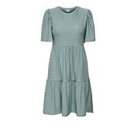 JdY Jdycarla Cathinka S/S Dress Jrs Atk Abito da Donna, Chinois Green, S
