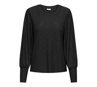 JdY Jdycathinka L/S Bellsleeve Top Jrs Camicia a Maniche Lunghe, Nero, L