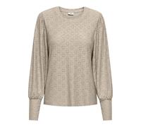 JdY Jdycathinka L/S Bellsleeve Top Jrs Noos, Cemento, S