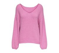 JdY Jdydinea dinea L/S Reversible Pullov. Knt Noos, Super Rosa, L Donna